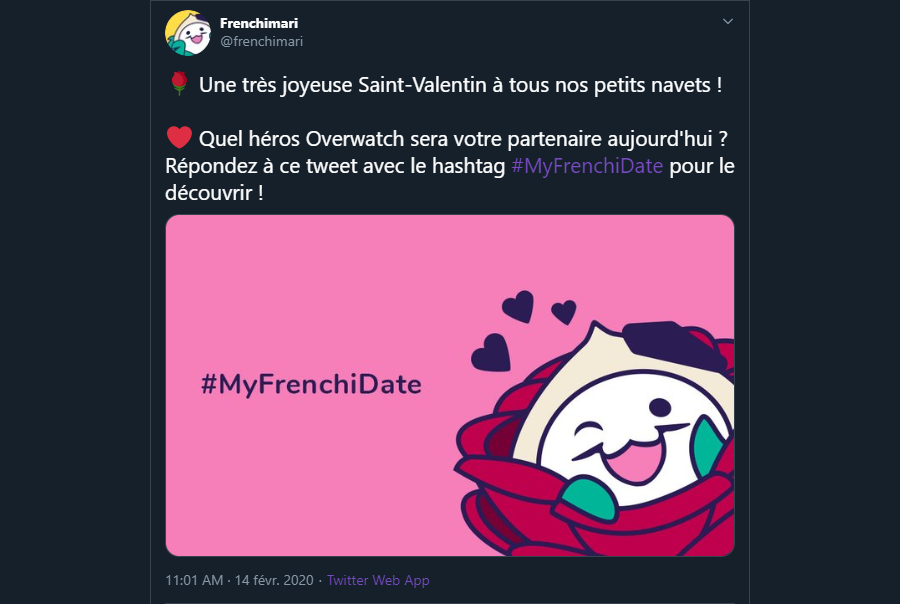 Bot twitter Saint Valentin